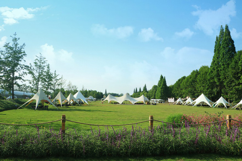 成都團建選這里，簡直太漂亮啦，溫江鹿爾花園